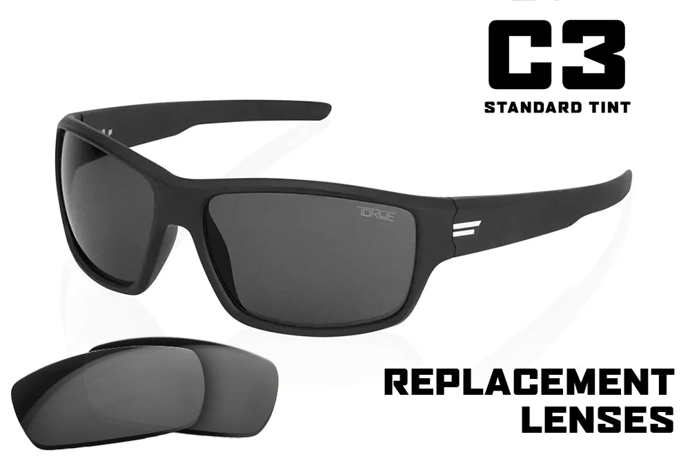 Black C3: Replacement Lenses