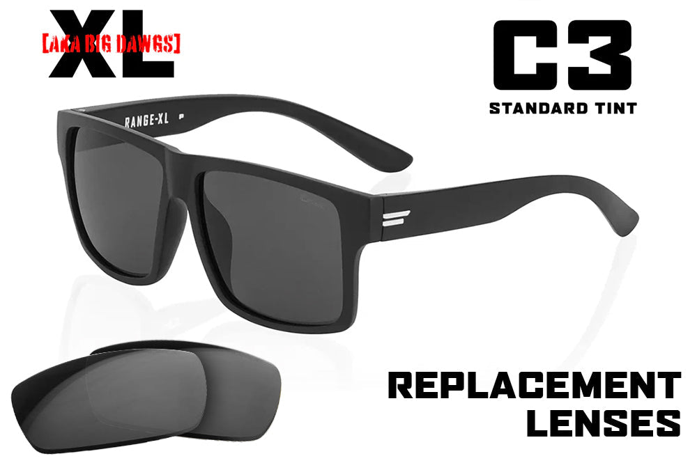 Black C3: Replacement Lenses