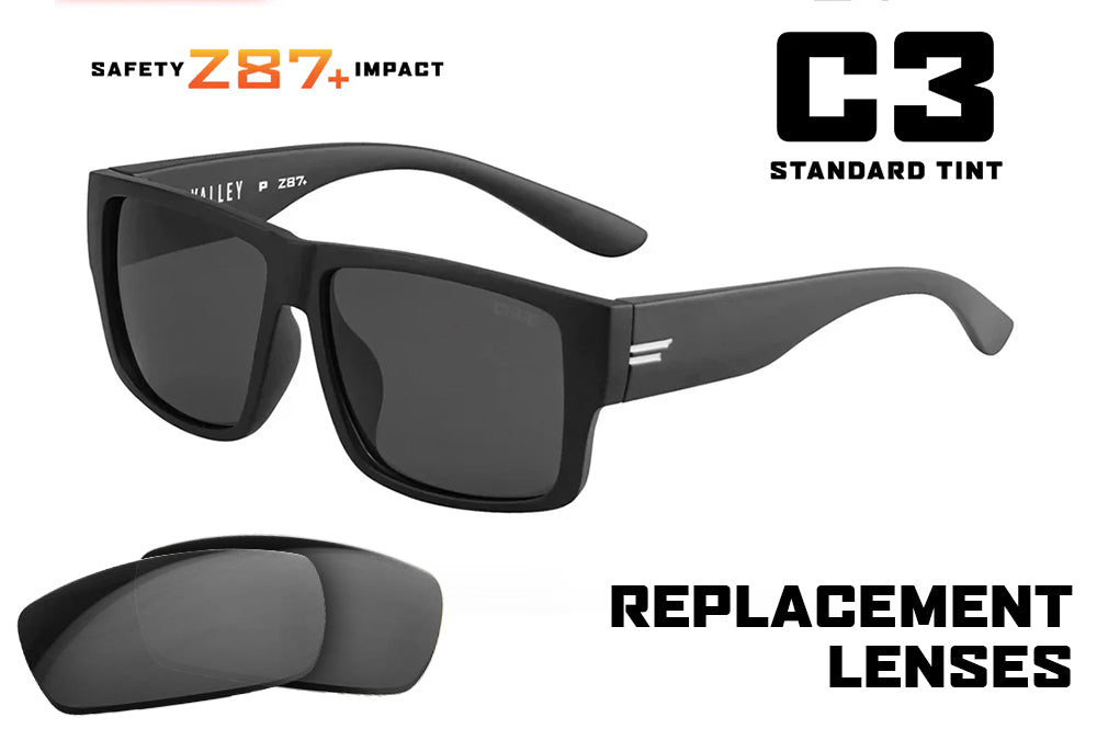 Black C3: Replacement Lenses