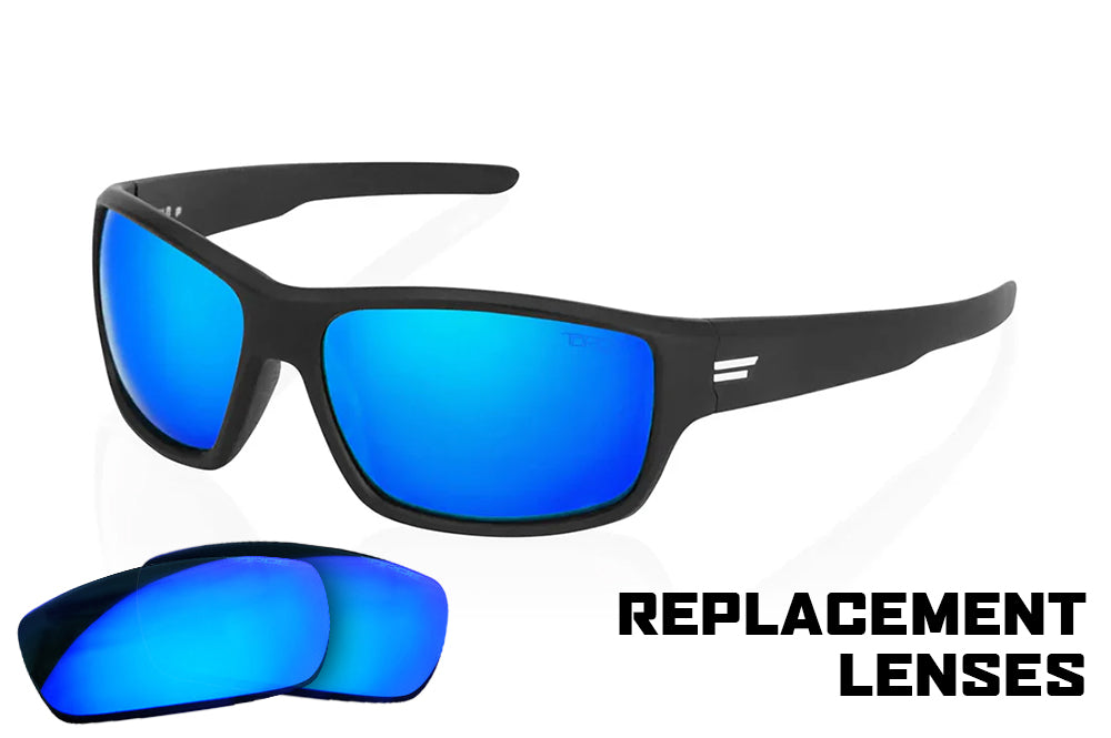 Baja Blue Mirror: Replacement Lenses