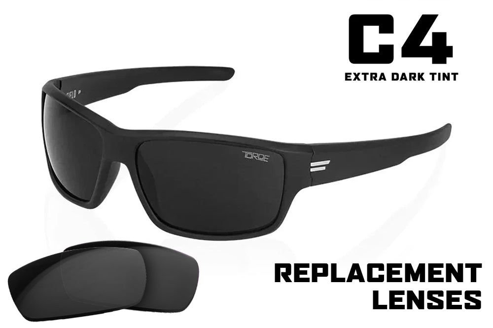 Black C4: Replacement Lenses