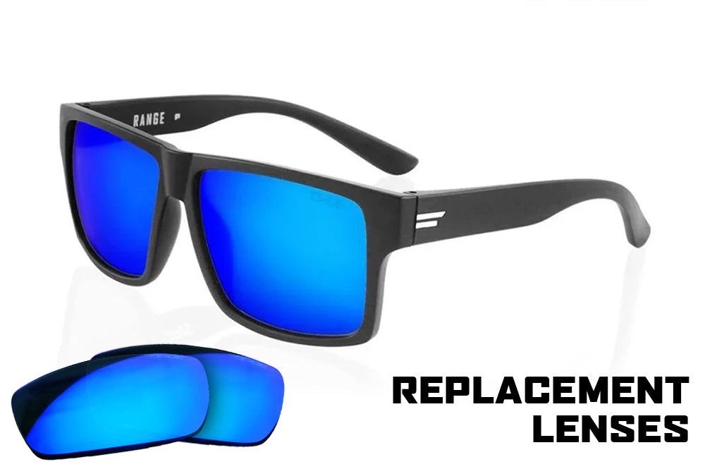 Baja Blue Mirror: Replacement Lenses