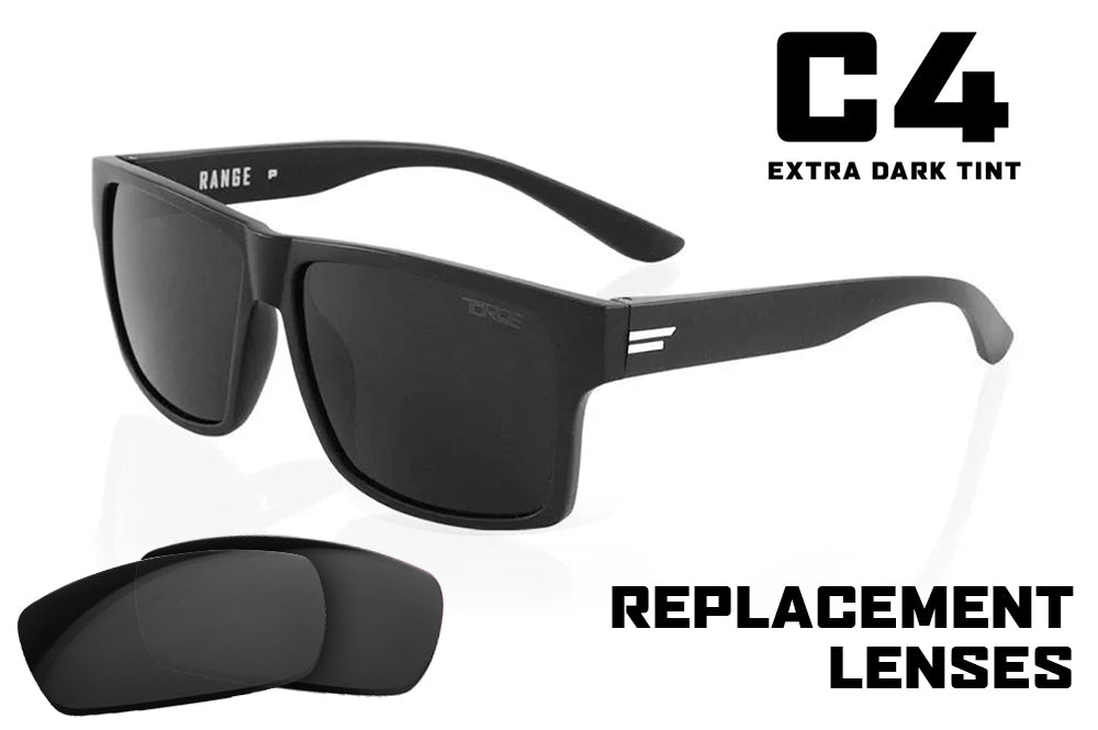 Black C4: Replacement Lenses