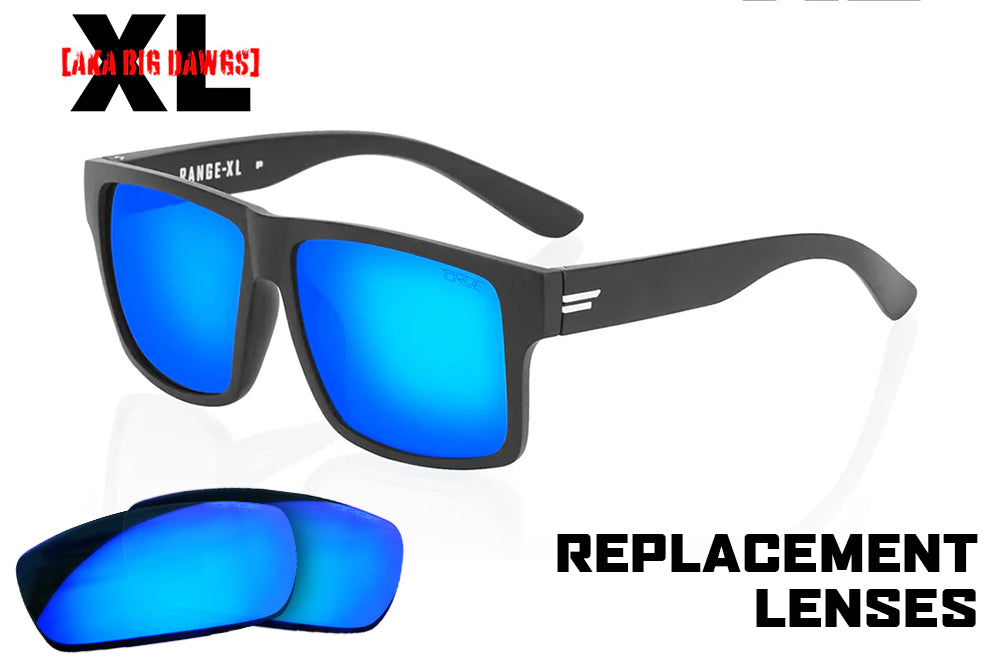 Baja Blue Mirror: Replacement Lenses