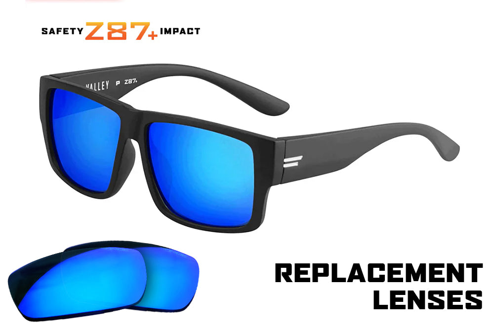 Baja Blue Mirror: Replacement Lenses