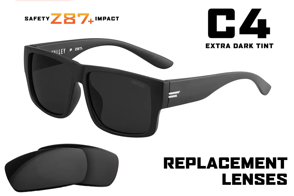 Black C4: Replacement Lenses